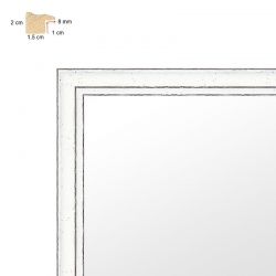 cadre blanc pour photo