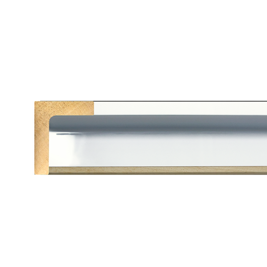 Caisse Américaine Design Contemporain-Blanc Brillant