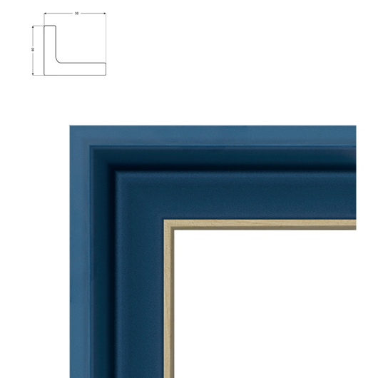 Caisse Américaine Design Contemporain-Bleu nuit