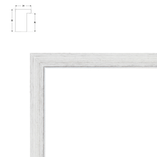 Cadre sur mesure finitions naturelles pour toiles