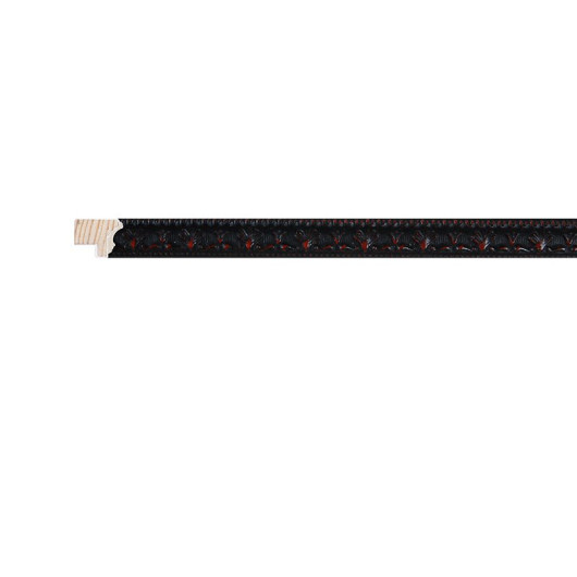 Cadre siècle noir mat avec dos de cadre