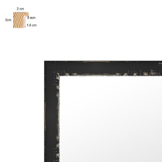 Cadre style brocante pour photo-litho