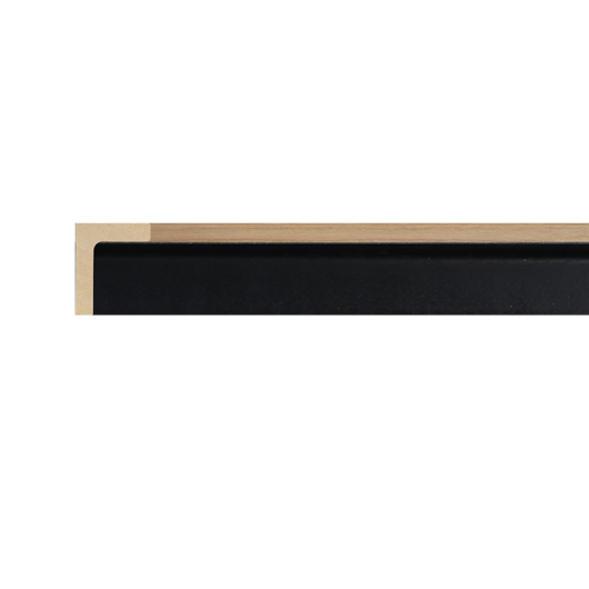 Caisse Américaine sur mesure Duo noir-bois