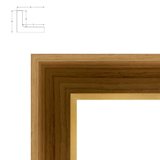 Caisse Américaine en Placage Bois Véritable