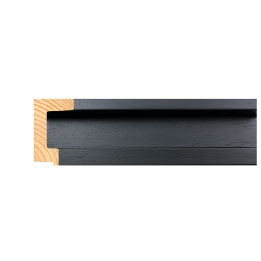 Caisse sur mesure spécial Dibond-Noir