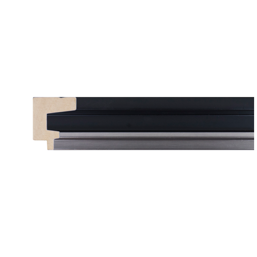 Caisse Américaine pour Dibond, plexi-Noir-Plomb
